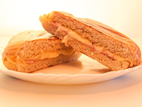 Double Ham & Cheese Panini