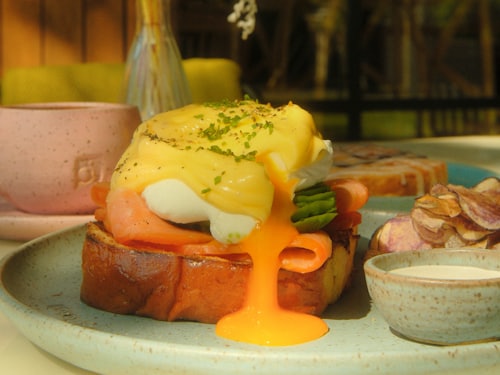 Salmon & Egg Sourdough